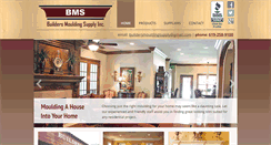 Desktop Screenshot of buildersmouldingsupply.com